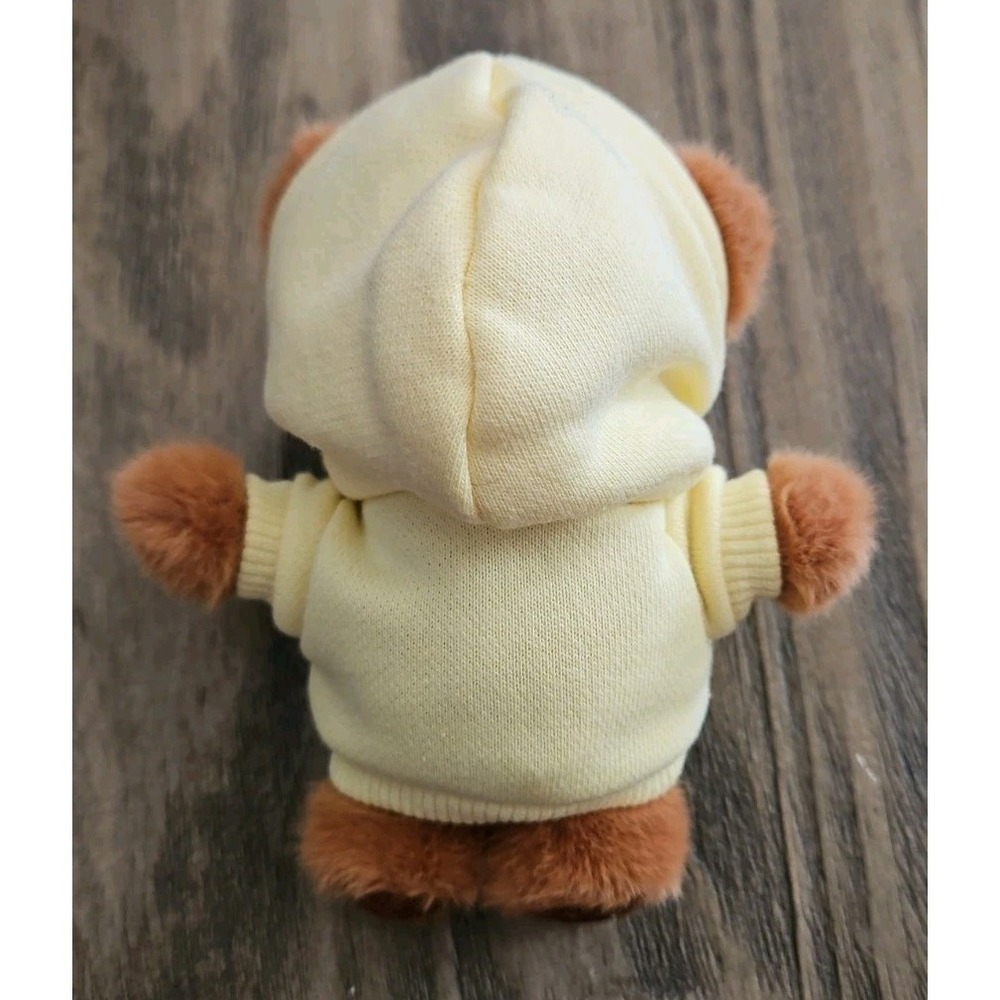 Comfrt The Teddy Bear Bag Charm Keychain Buttercream Yellow Hoodie NIB - Picture 4 of 9
